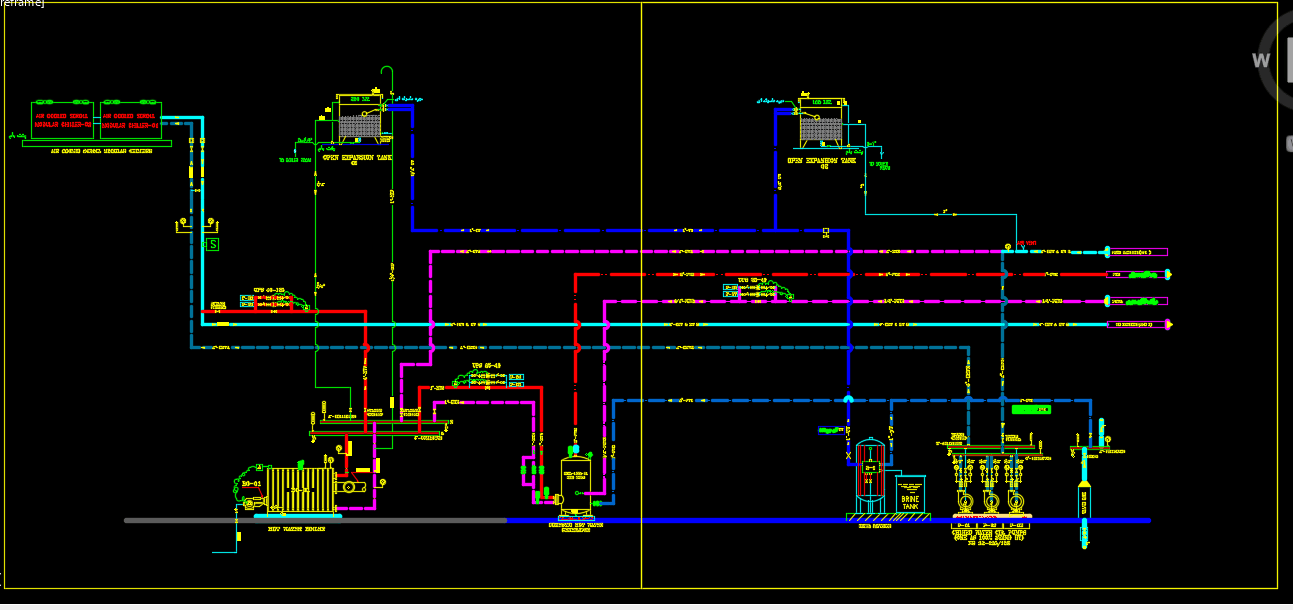 نقشه کشی تأسیسات با نرم افزار AUTOCAD