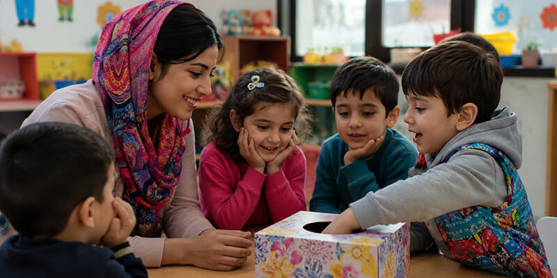 بازی جعبه سورپرایزی بچه ها