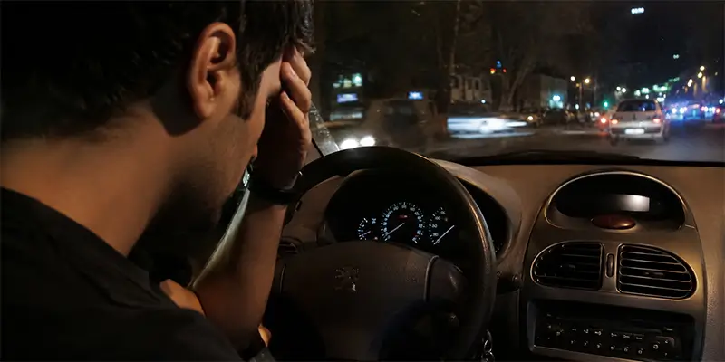 اضطراب ناشی از قطع و وصل برق خودرو در حین حرکت